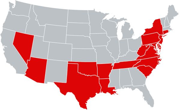 Service Area Map